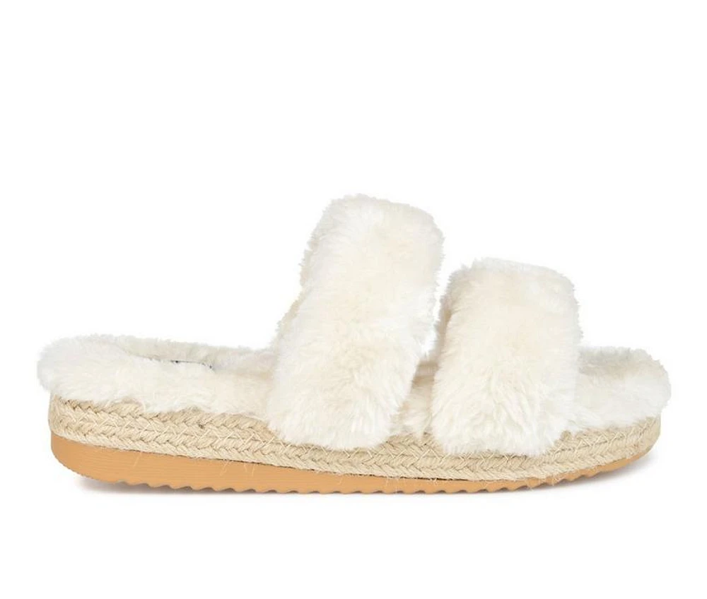 Women's Journee Collection Relaxx Cozy Sandals