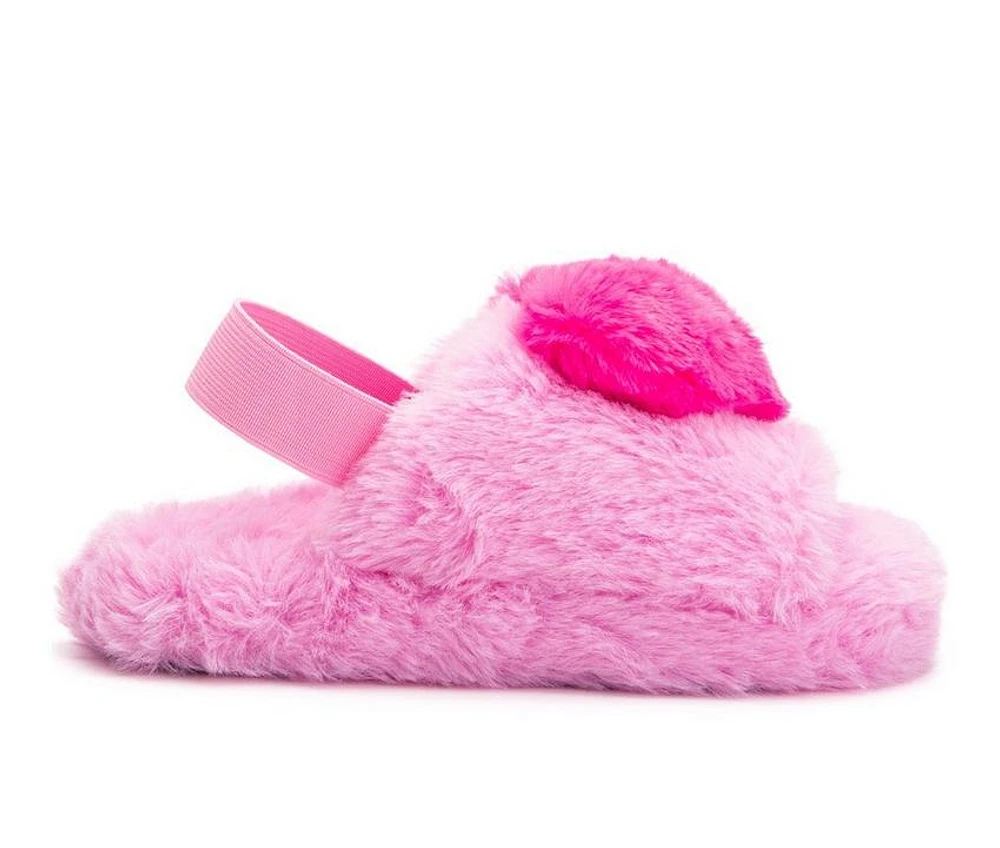Olivia Miller Little Kid & Big Kid Protruding Heart Slippers