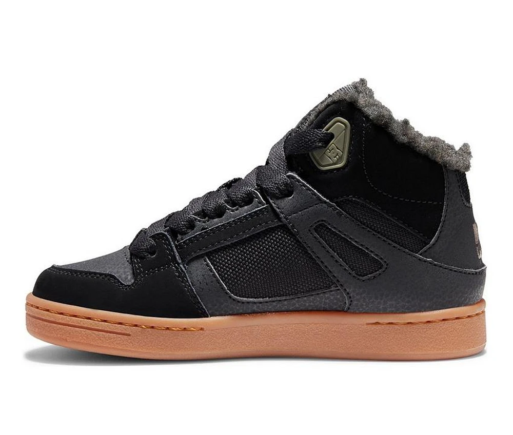 Boys' DC Little Kid & Big Pure High-Top Winter Sneaker Boots