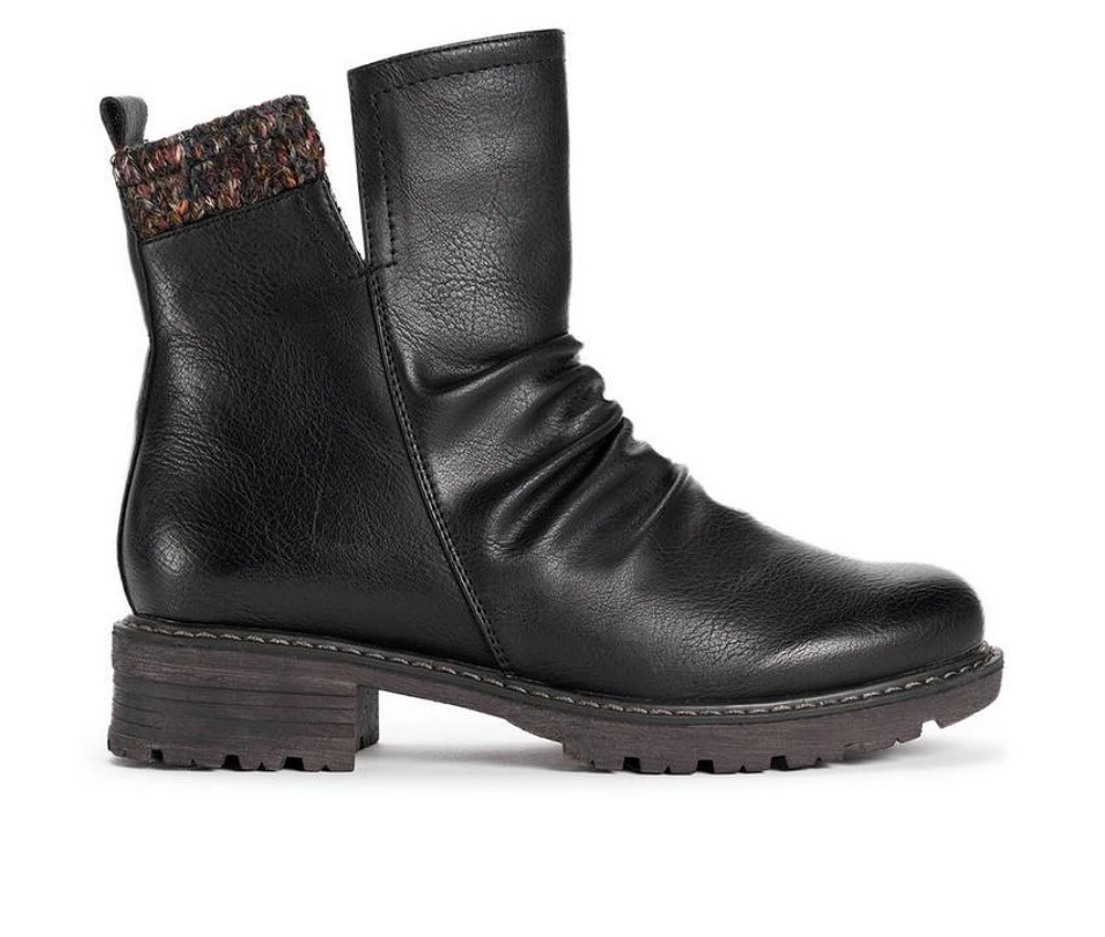 Women's MUK LUKS Logger Banff Booties