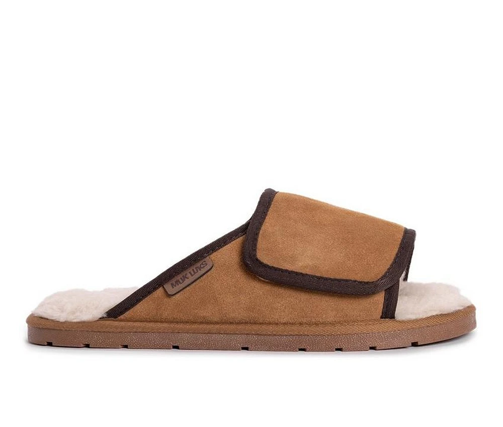 Leather Goods by MUK LUKS Topher Open Toe Slippers