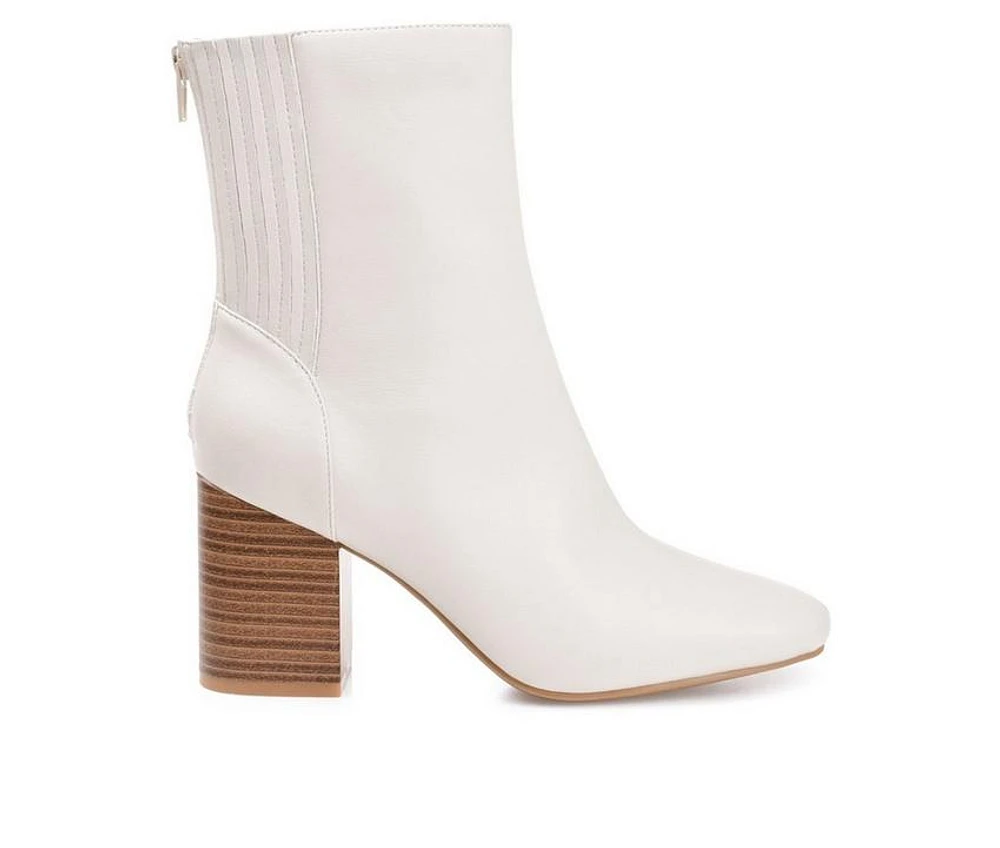 Women's Journee Collection Maize Booties
