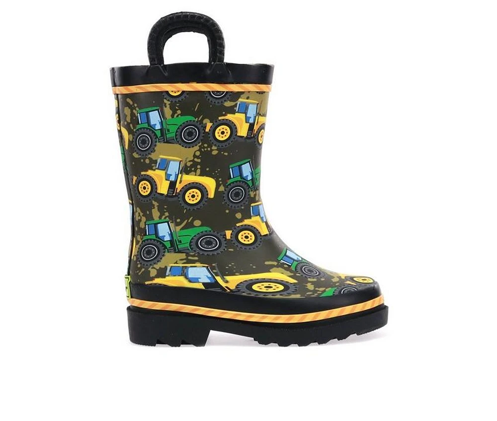 Boys' Western Chief Little Kid & Big Tractor Tough Rain Boots