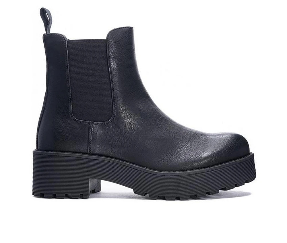 Women's Dirty Laundry Maps Platform Chelsea Boots