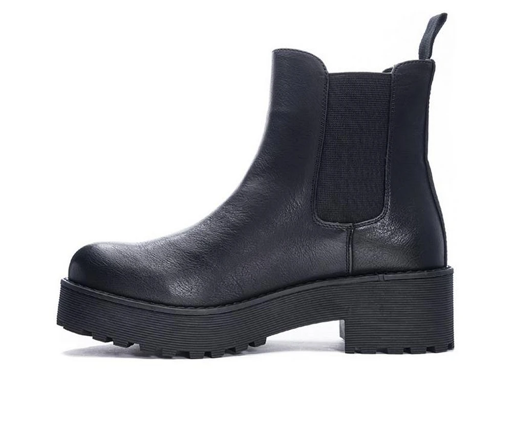 Women's Dirty Laundry Maps Platform Chelsea Boots