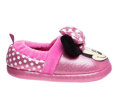 Disney Toddler & Little Kid Minnie Bownots Dots Slipper