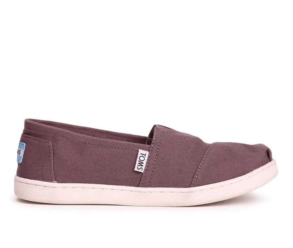 Girls' TOMS Little Kid & Big Alpargata Ash Slip on