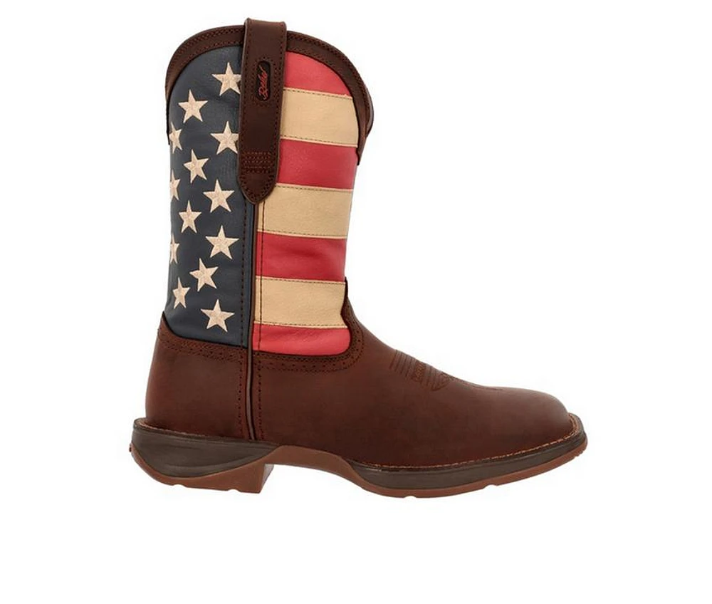 Men's Durango Patriotic Pull-On Western Flag Boot Cowboy Boots