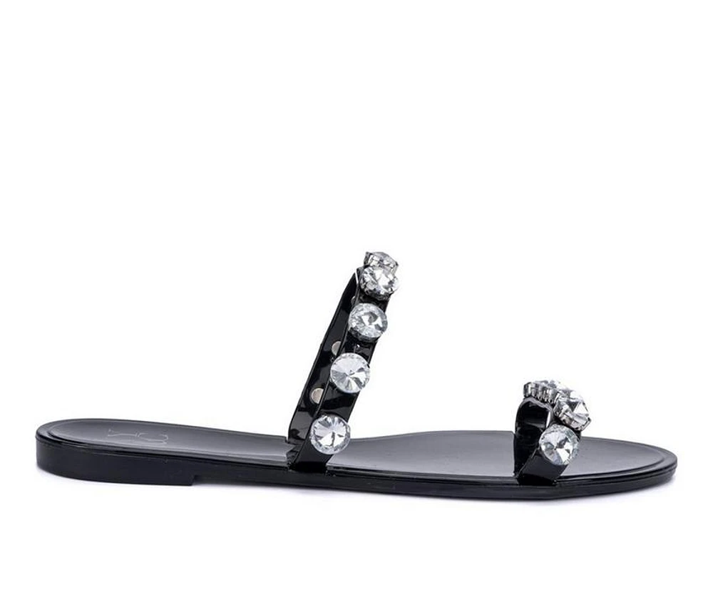 Women's New York and Company Chava Jelly Sandals