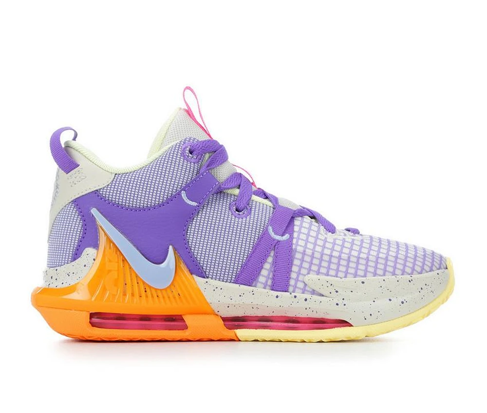 Boys' Nike Big Kid Lebron Witness VII Basketball Shoes