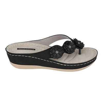 Women's GC Shoes Ammie Wedge Flip-Flops
