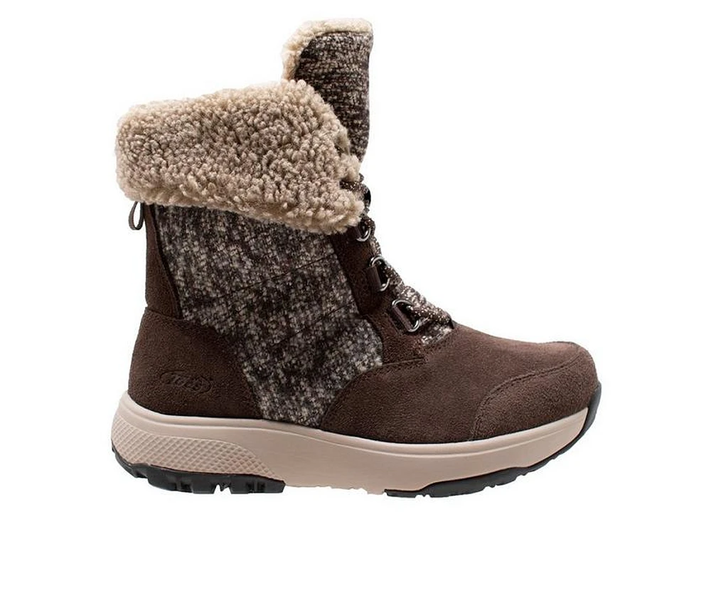 Women's Winter Tecs Fleece Lace Boots
