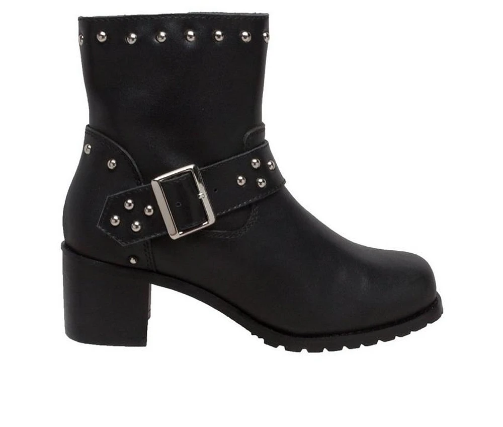 Women's RideTecs 6" Heeled Buckle Biker Booties