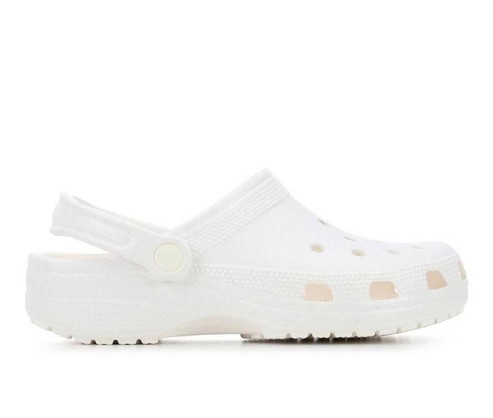 Adults' Crocs Classic Glitter Clogs