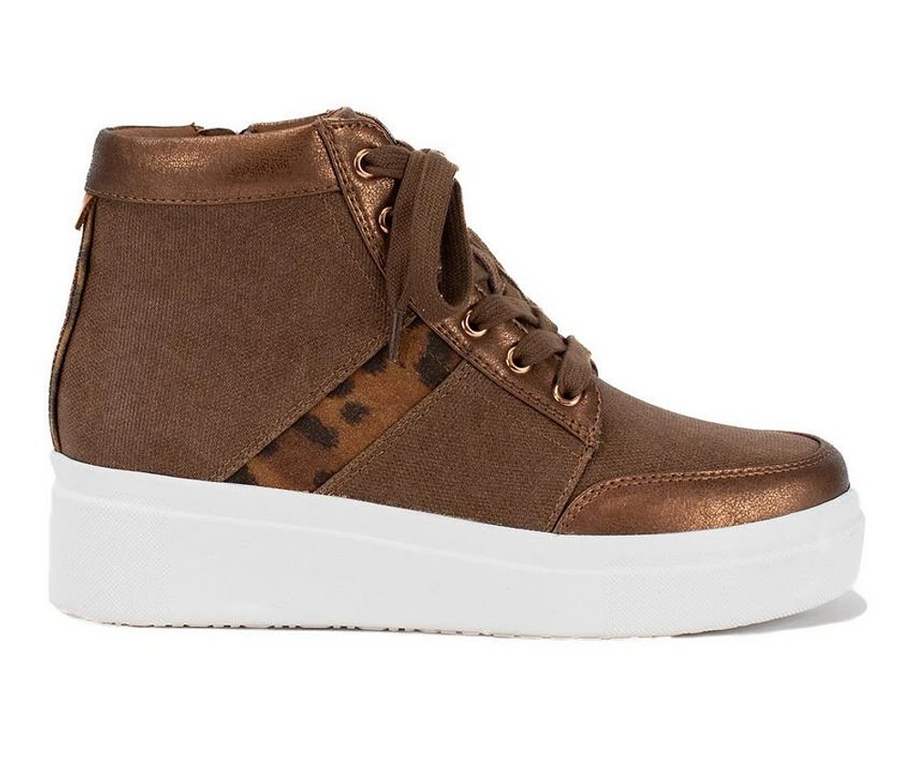Women's Yellow Box Edisia Sneaker Booties