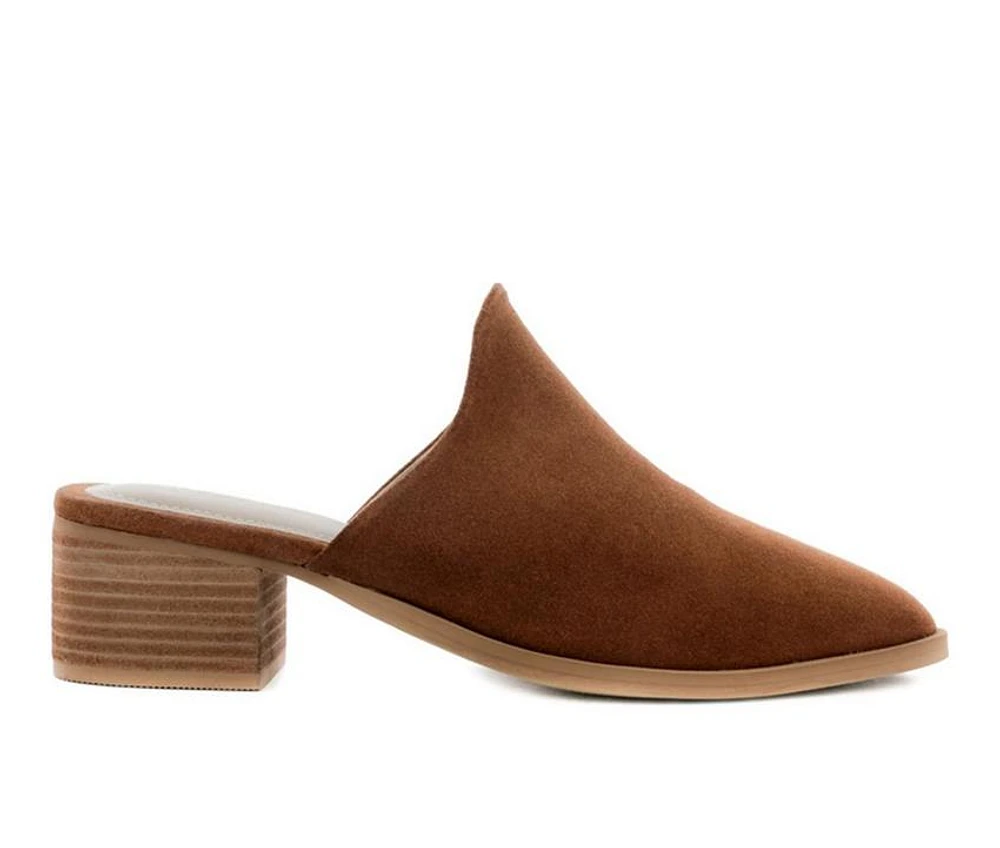 Women's Rag & Co Palma Block Heel Mules