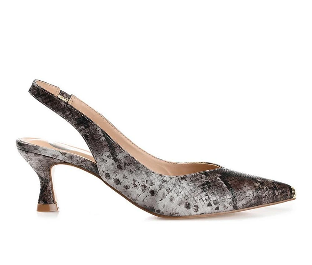 Women's Journee Collection Mikoa Slingback Pumps