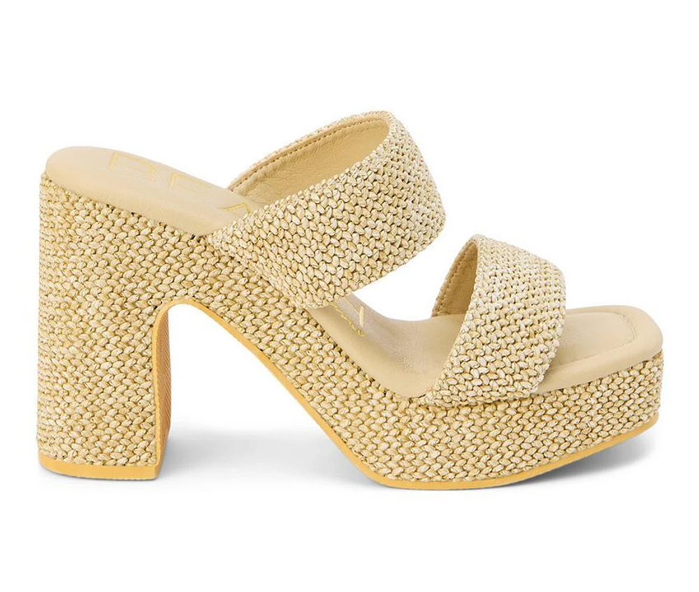 Women's Beach by Matisse Gem Block Heel Platform Sandals