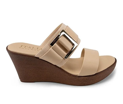 Women's Italian Shoemakers Cai Wedge Sandals