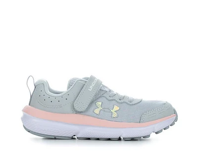 Girls' Under Armour Little Kid Assert 10 Wide Running Shoes
