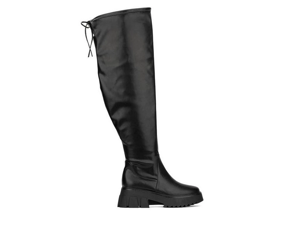 Women's Fashion to Figure Nadine XWC Over the Knee Boots