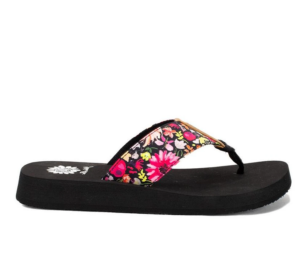 Women's Yellow Box Fanya Flip-Flops