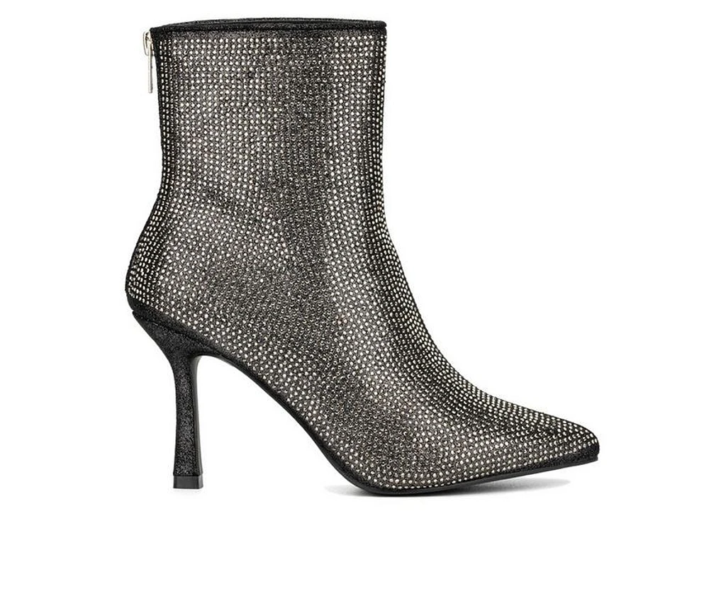 Women's New York and Company Reana Heeled Booties