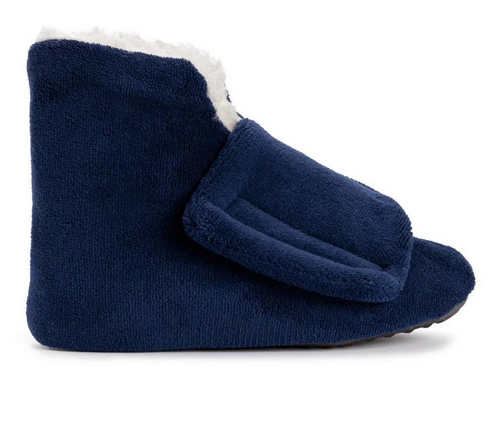 MUK LUKS Women's Faux Fur Lined Bootie Slippers
