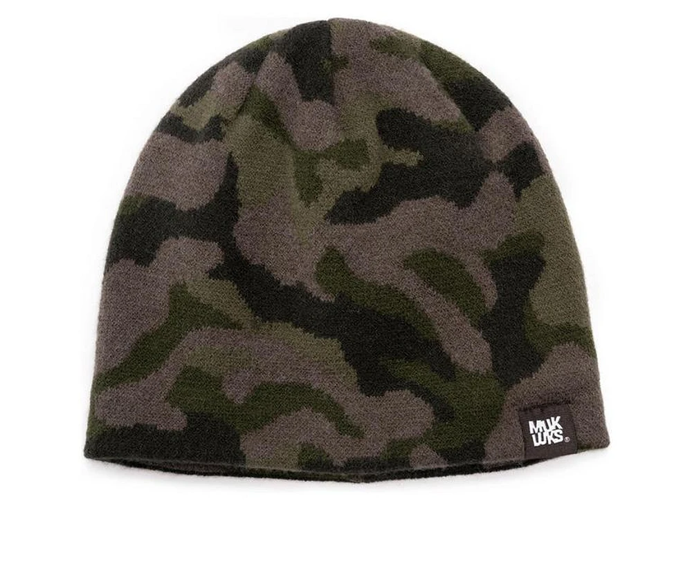 MUK LUKS Men's Camo Beanie