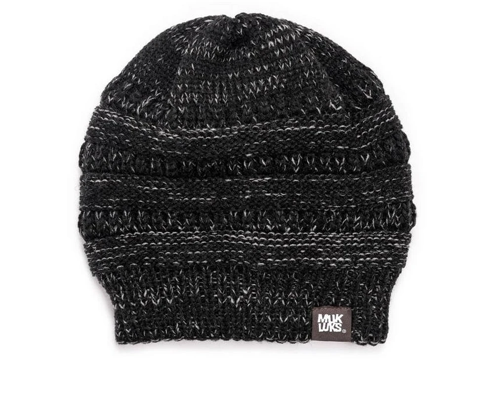 MUK LUKS Men's Marl Beanie