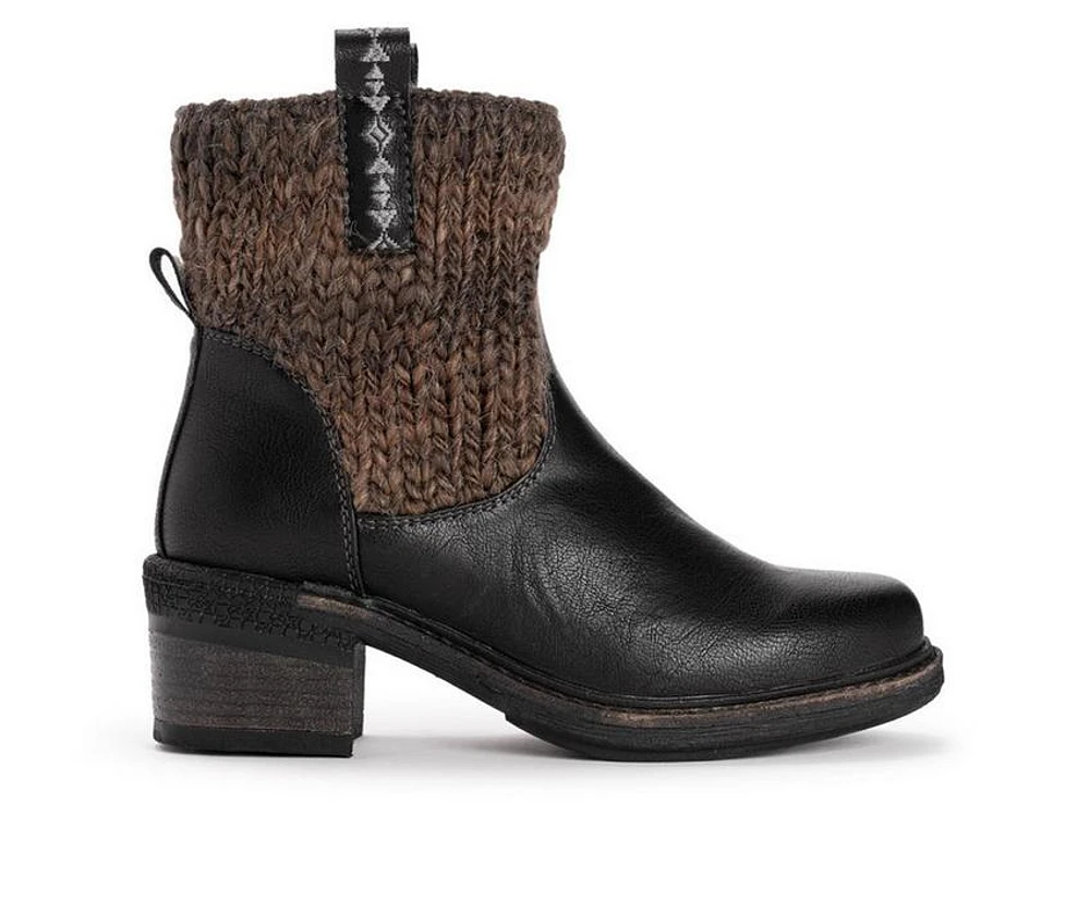 Women's MUK LUKS Arya Arlene Heeled Winter Booties