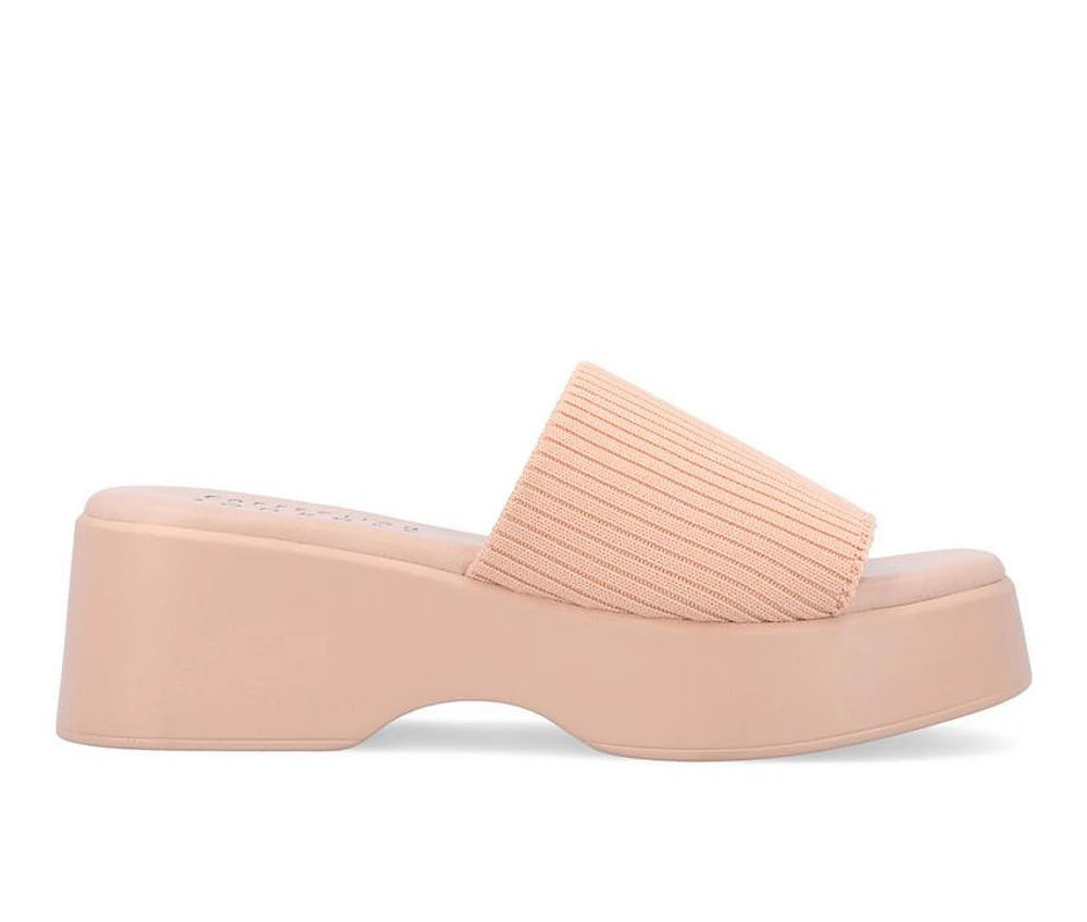 Women's Journee Collection Emani Platform Sandals