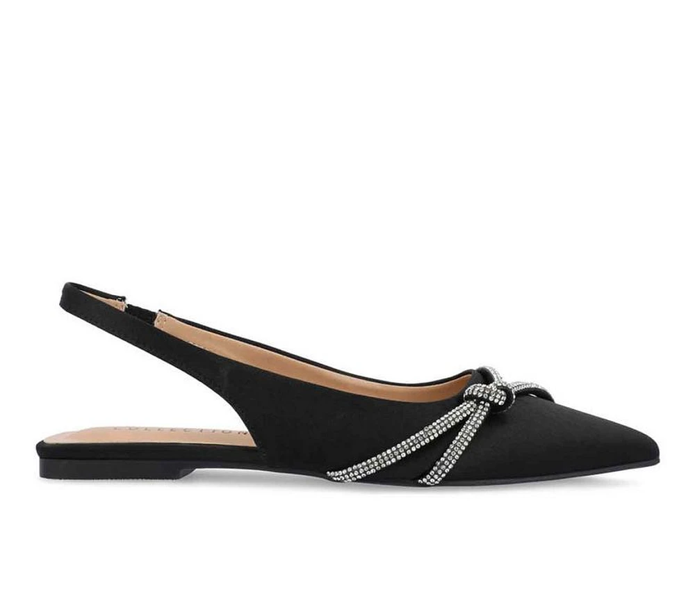 Women's Journee Collection Rebbel Slingback Mules