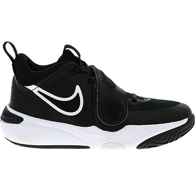 Girls' Nike Big Kid Team Hustle D11 Basketball Shoes