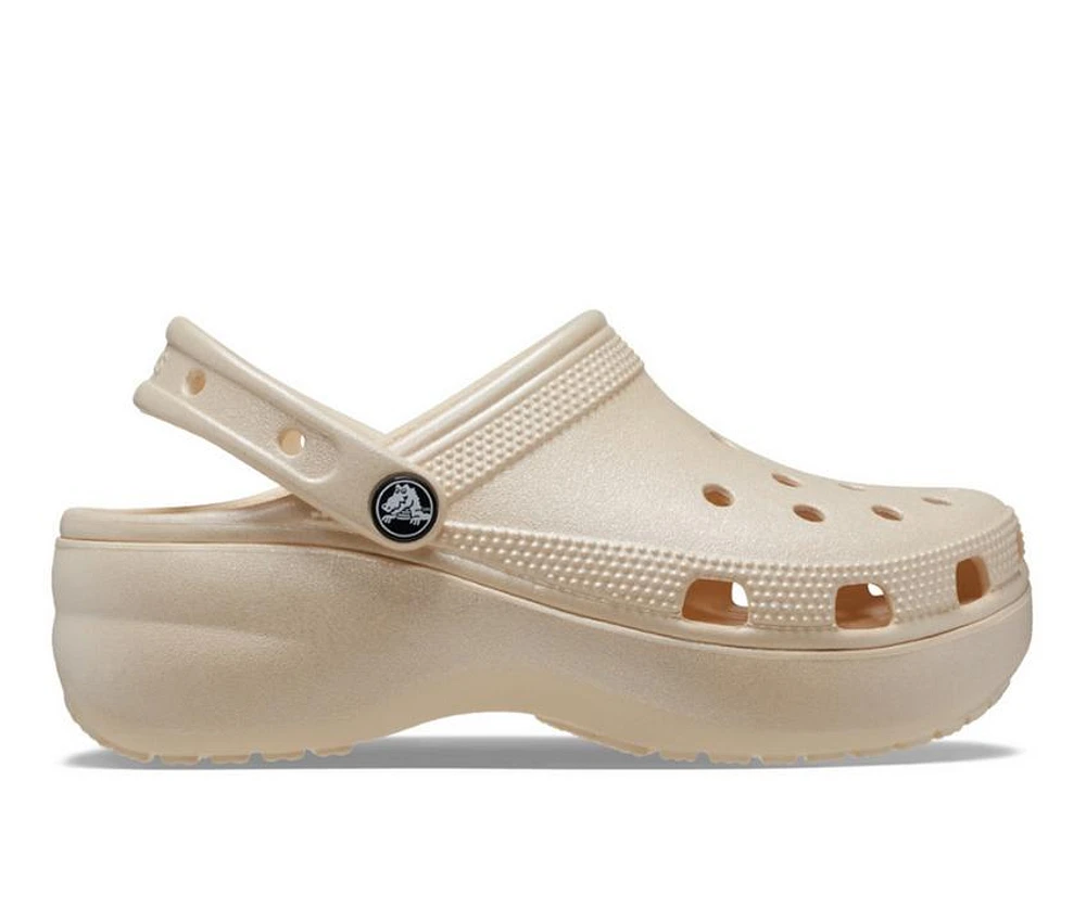 Women's Crocs Classic Platform Shimmer