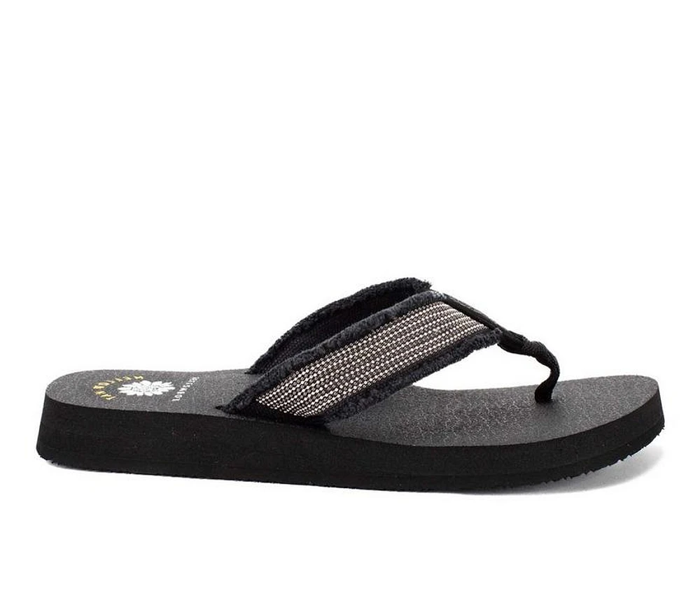 Women's Yellow Box Nolan Flip-Flops