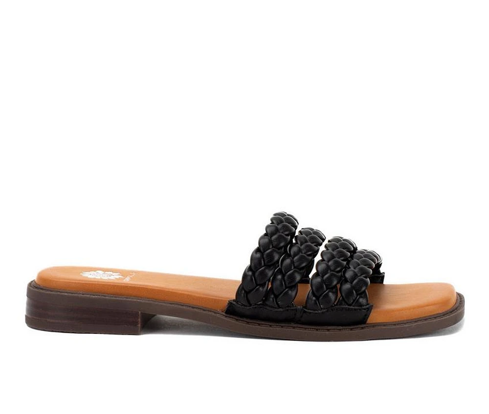 Women's Yellow Box Santai Sandals