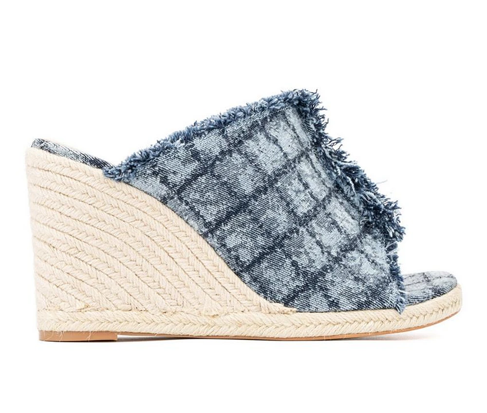 Women's Fashion to Figure Estella Wide Width Wedges