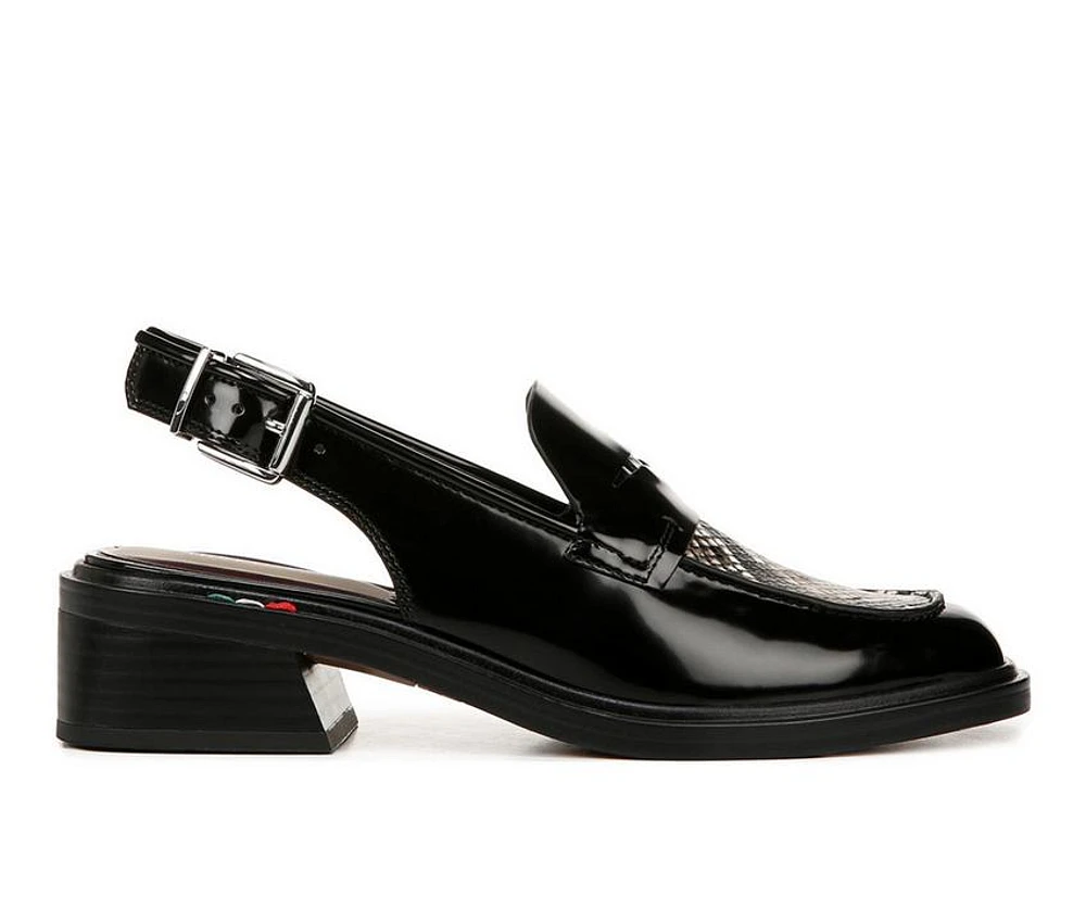 Women's Franco Sarto Giada Slingback Heeled Loafers