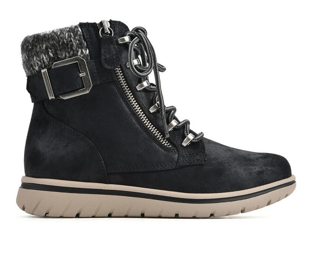 Women's Cliffs by White Mountain Hearten Lace Up Booties