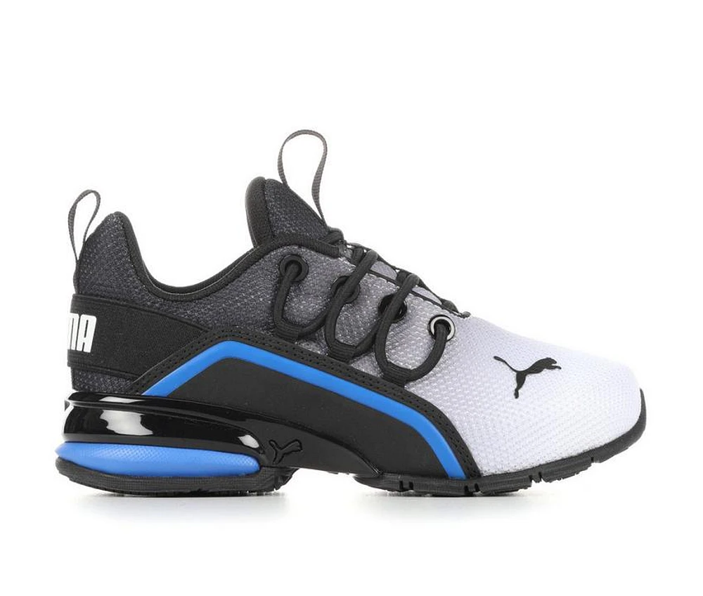 Boys' Puma Little Kid & Big Axelion Mesh AOP Fade Running Shoes