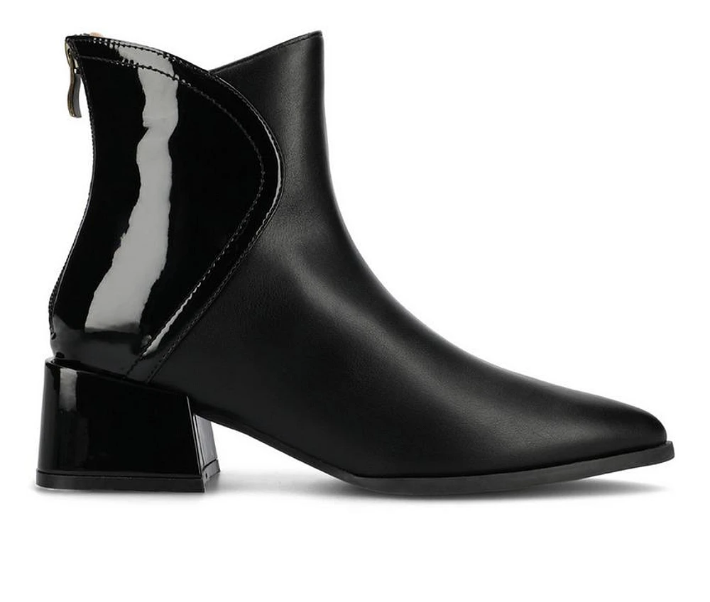 Women's Journee Collection Consuello Block Heel Booties