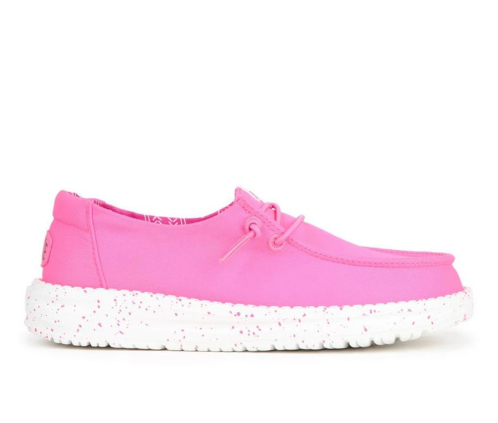 Girls' HEYDUDE Little Kid & Big Wendy Canvas Casual Shoes