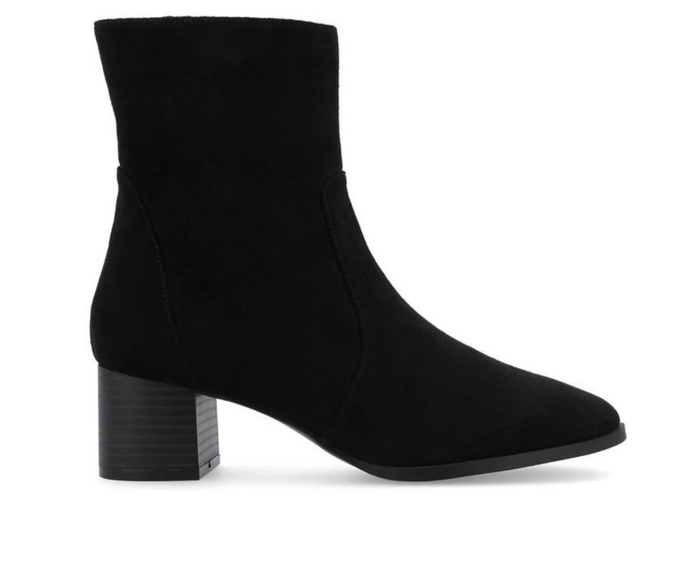 Women's Journee Collection Hayven Block Heel Booties