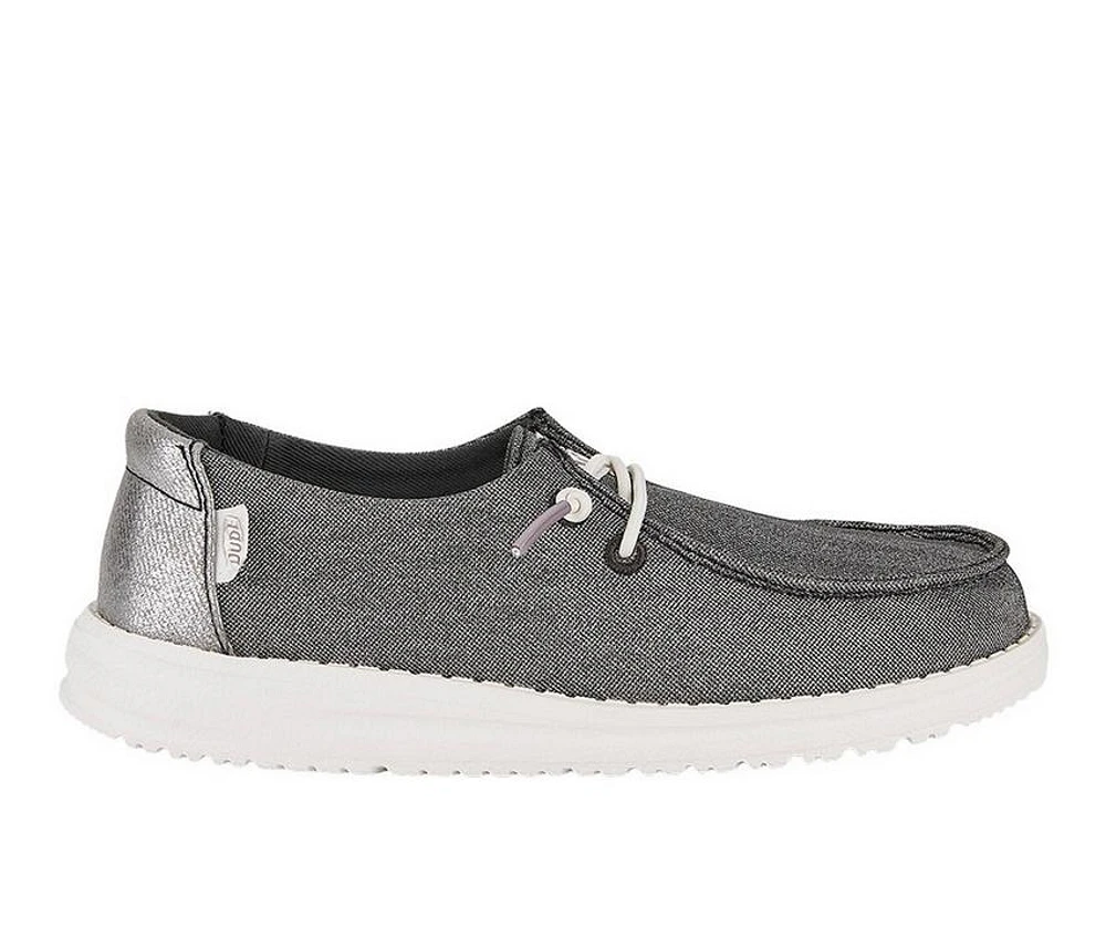 Kids' HEYDUDE LittleKid & BigKid Wendy Youth Metallic Casual Shoes