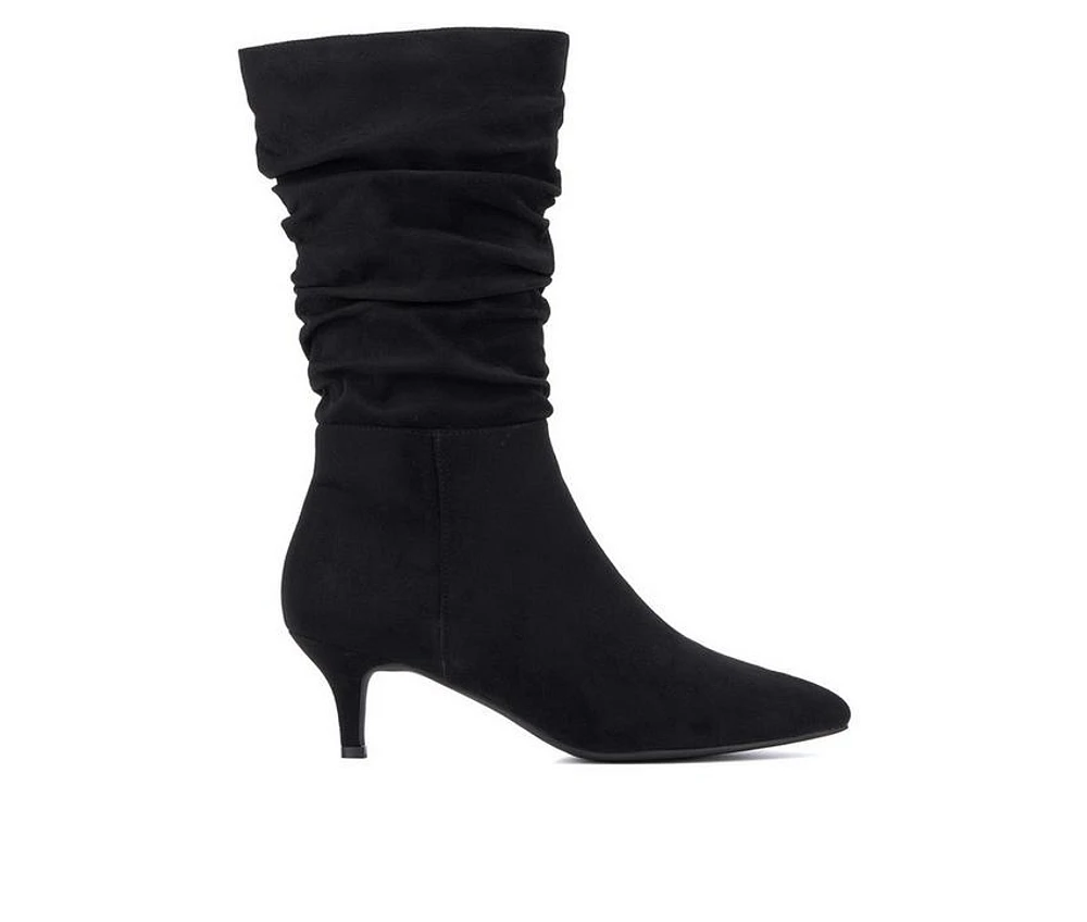 Women's New York and Company Mette Mid Calf Booties