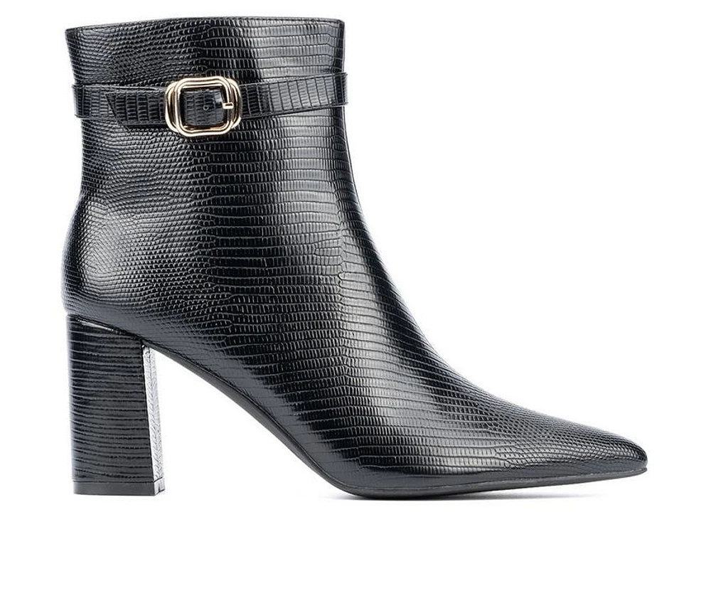 Women's New York and Company Edena Heeled Booties