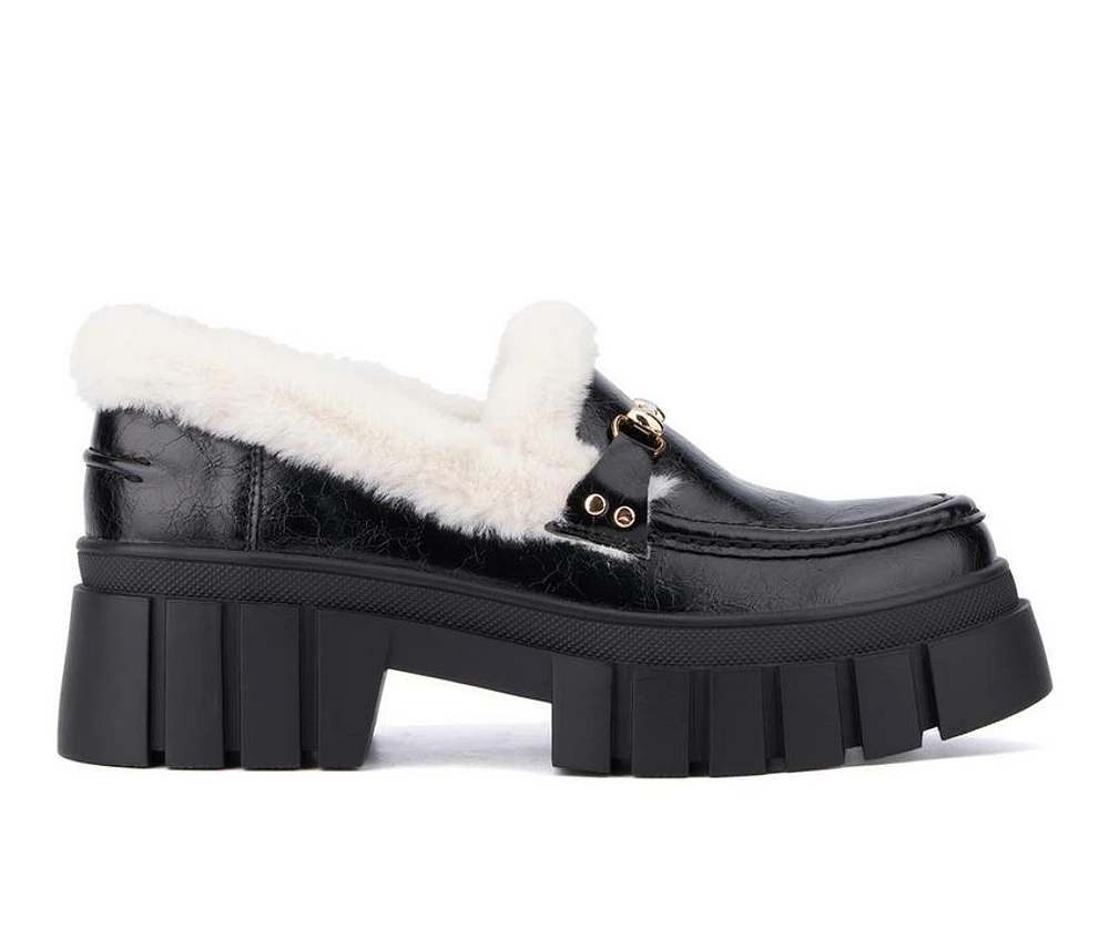 Women's New York and Company Seraphina 2 Chunky Loafers