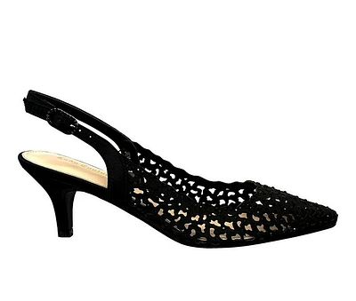 Women's Lady Couture Jewel Slingback Pumps