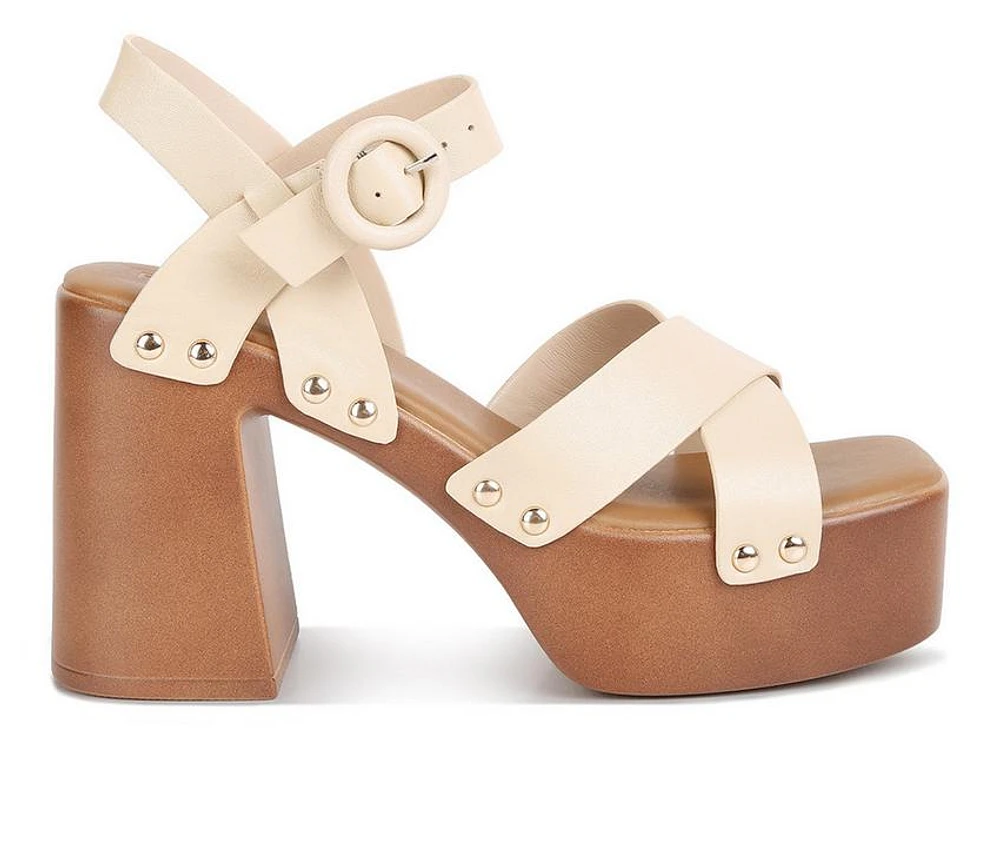 Women's Rag & Co Cristina Platform Heeled Sandals